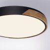Paul Neuhaus Q-BILA Ceiling Light LED Ecru, black, 1-light source, Remote control