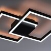 Paul Neuhaus Q-MARKO Ceiling Light LED black, 1-light source, Remote control, Colour changer