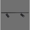 Paul Neuhaus PURE-TECHNIK track system LED black, 2-light sources