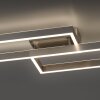 Paul Neuhaus PAAN Ceiling Light LED brushed steel, 1-light source, Remote control