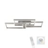 Paul Neuhaus PAAN Ceiling Light LED brushed steel, 1-light source, Remote control