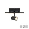Paul Neuhaus BARIK Wall Light LED black, 1-light source