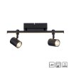 Paul Neuhaus BARIK Ceiling Light LED black, 2-light sources