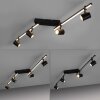 Paul Neuhaus BARIK Ceiling Light LED black, 4-light sources