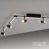 Paul Neuhaus BARIK Ceiling Light LED black, 6-light sources