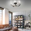 Paul Neuhaus BRILLA Ceiling Light LED black, 1-light source