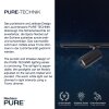 Paul Neuhaus PURE-TECHNIK Ceiling Light LED black, 1-light source