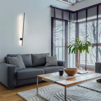 Paul Neuhaus PURE-GRAFO Wall Light LED black, 1-light source