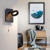 Paul Neuhaus SILEDA Wall Light anthracite, 1-light source