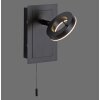 Paul Neuhaus SILEDA Wall Light anthracite, 1-light source