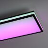 Leuchten-Direkt MARIO BLACK Ceiling Light LED black, 1-light source, Remote control, Colour changer