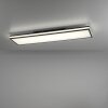 Leuchten-Direkt MARIO BLACK Ceiling Light LED black, 1-light source, Remote control, Colour changer