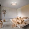 Leuchten-Direkt LUCCA Ceiling Light LED white, 1-light source, Remote control, Colour changer