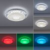 Leuchten-Direkt LUCCA Ceiling Light LED white, 1-light source, Remote control, Colour changer