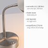 Leuchten-Direkt HENSKEN Table lamp LED brushed steel, 1-light source