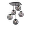 Leuchten-Direkt BIG WIDOW Ceiling Light black, 5-light sources