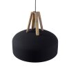 Leuchten-Direkt HAREA Pendant Light Ecru, black, 1-light source