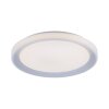 Leuchten-Direkt LOLAsmart-LENI Ceiling Light LED silver, 1-light source, Remote control, Colour changer