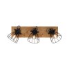 Leuchten-Direkt TARO Ceiling Light Ecru, black, 3-light sources