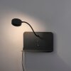 Leuchten-Direkt BOARD Wall Light LED black, 1-light source