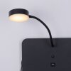 Leuchten-Direkt BOARD Wall Light LED black, 1-light source