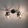 Leuchten-Direkt TINULA Ceiling Light black, 2-light sources