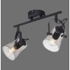 Leuchten-Direkt TINULA Ceiling Light black, 2-light sources