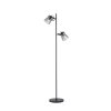Leuchten-Direkt TINULA Floor Lamp black, 2-light sources