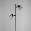 Leuchten-Direkt TINULA Floor Lamp black, 2-light sources