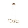 Leuchten-Direkt MARIA Pendant Light LED brass, 1-light source