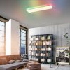 Leuchten-Direkt CONRAD Ceiling Light LED white, 2-light sources, Remote control, Colour changer
