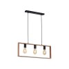 Leuchten-Direkt FRANKY Pendant Light black, 3-light sources