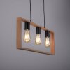 Leuchten-Direkt FRANKY Pendant Light black, 3-light sources