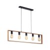 Leuchten-Direkt FRANKY Pendant Light black, 5-light sources