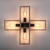 Leuchten-Direkt FRANKY Ceiling Light black, 4-light sources
