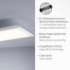 Leuchten-Direkt FLAT Ceiling Light LED white, 1-light source, Remote control