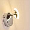 LUCY Wall Light LED chrome, 1-light source, Remote control, Colour changer