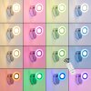 LUCY Wall Light LED chrome, 1-light source, Remote control, Colour changer