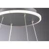 Wofi-Leuchten SHAY Pendant Light LED grey, 1-light source