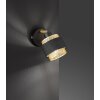 Wofi-Leuchten GROVE Wall Light black, 1-light source