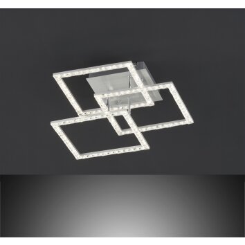 Wofi MARY Ceiling Light LED brushed aluminium, 3-light sources