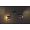 Wofi MARGATE Ceiling Light black-gold, 2-light sources