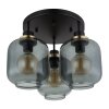 Globo OTHMAR Ceiling Light bronze, black, 3-light sources