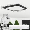 Canditas Ceiling Light LED black, 1-light source