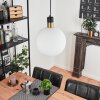 Tuvalu Pendant Light brass, black, 1-light source