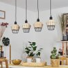 Benagil Pendant Light black, 4-light sources