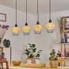 Benagil Pendant Light black, 4-light sources