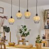 Benagil Pendant Light black, 4-light sources