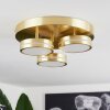 Huallilemu Ceiling Light LED brass, 3-light sources