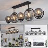 Orieux Ceiling Light black, 5-light sources